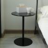 ZDMZR Side Tables Bedroom, Round Side Table Small End Table, Round Coffee Table for Small Spaces Living Room Bedroom Patio (Color : D, Size : 60 * 72cm) view 2