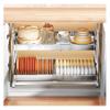 Atkits Adjustable Shelf Organizer Rack Under Sink Kitchen Organizer Pull Out Metal Under Sink Organizers and Storage Pull Out Drawers view 1