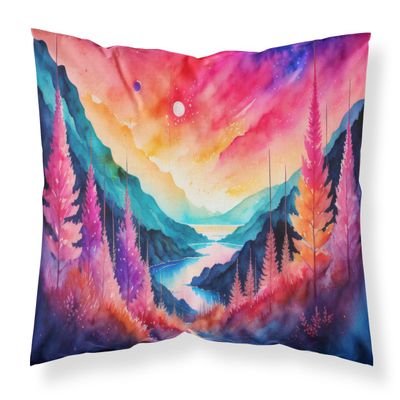 Caroline's Treasures DAC1408PILLOWCASE Astilbe in Color Fabric Standard Pillowcase Lightweight Super Soft Easy Care Decorative Artwork Pillowcase, Standard