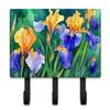 Caroline's Treasures Tennessee Iris Decorative Ceramic Triple Wall Hook view 1