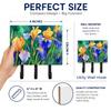 Caroline's Treasures Tennessee Iris Decorative Ceramic Triple Wall Hook view 2