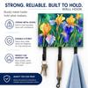 Caroline's Treasures Tennessee Iris Decorative Ceramic Triple Wall Hook view 4
