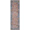 Company C Afterglow Hand Knotted Wool Runner Rug 2'6 x 8' Sunset Red view 1