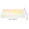 3 Pack Acrylic Perfume Vanity Tray Organizer, Transparent Jewelry Tray for Makeup, Cosmetics, Trinkets, Bathroom Supplies, Dresser Tops, and Office Storage view 2