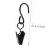 DECHOUS 40pcs s Hooks for Curtain Rods Multipurpose Shower Hook Clamps Photo Clips for Hanging Drapes Sturdy Hanger for Bathroom Home Decor Helper view 4