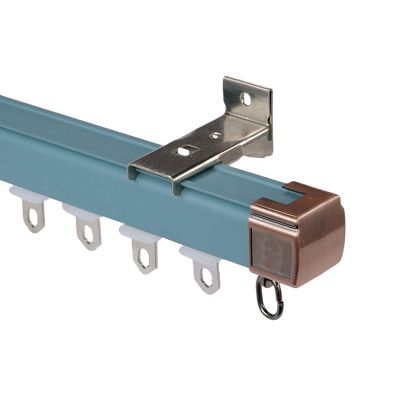 YJLTKL Curtain Tracks Ceiling Or Wall Mount Ceiling Curtain Track for Curtains, Room Divider, RV Curtain, Shower Curtain, Hospital Curtain Track System (Color : C-Wall, Size : 1.7m/5.58FT(2 * 0.85m))