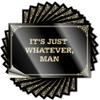 Funny Bumper Stickers for Adults It's Just Whatever, Man Stickers Car Stickers Funny Bumper Stickers (Color : Colour, Size : 8X12CM) view 1