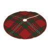 DKJlitter Christmas Tree Skirt, Old Scotsman Clan MacGregor Gregor Tartan Plaid Xmas Tree Skirts Mat Farmhouse Rustic Xmas Holiday Indoor Party Outdoor Decoration 48 inches view 3