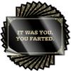 Bumper Sticker It was You. You Farted. Stickers Cave Man Bar Race Car Stickers and Decals (Color : Colour, Size : 8X12CM) view 1