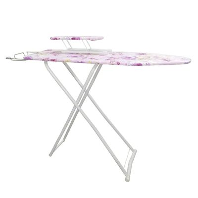 DMVWJR Ironing Board, Foldable Ironing Table Adjustable Height & Iron Rest to Secure Iron in Place, Lightweight & Foldable for Compact Storage(Color:C)