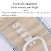 DMVWJR Ironing Board, Foldable Ironing Table Adjustable Height & Iron Rest to Secure Iron in Place, Lightweight & Foldable for Compact Storage(Color:C) view 4