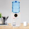 DYNAMI Water Cooler Top Loading Countertop Water Dispenser, Cold and Hot Water Dispenser,Efficient Cooling/Heating,Holds 5 Gallon Bottles,Removable and Easy to Clean (HS-20 White) view 2