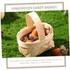 30pcs Handwoven Candy Storage Baskets Portable Sweet Containers for Parties and Events for Storing Sweets Treats and Small Items view 3
