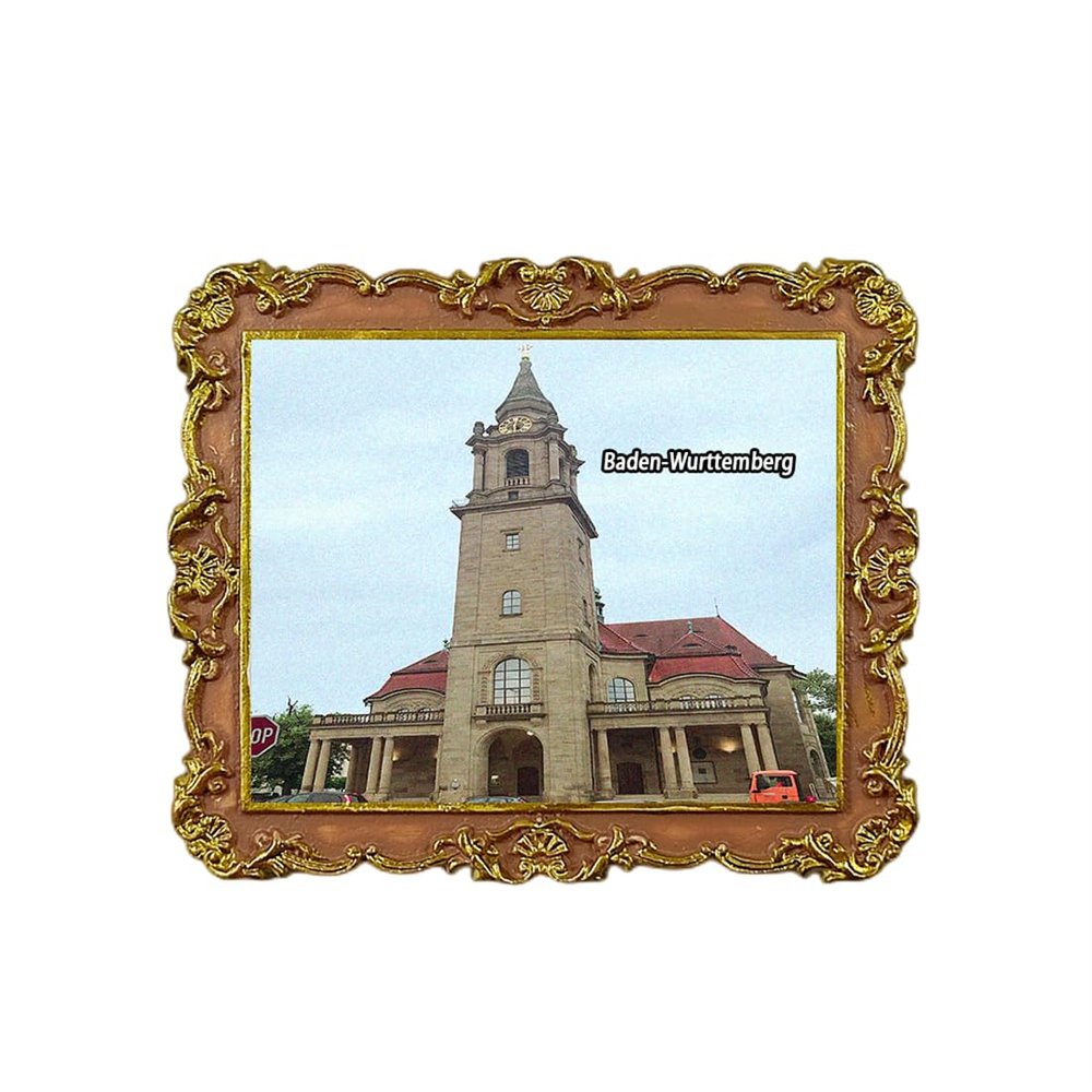 Ludwigsburg Baden-Wurttemberg Germany Refrigerator Magnet 3D Travel Souvenir Fridge Decoration Magnetic Sticker Craft Collection