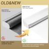 Boolegon Cordless Blackout Roller Shades for Windows, Free-Stop Linen Shades with Valance, Thermal Insulated Fabric, UV Protection Roller Blinds for Home, Office (White, 22" W x 72" H) view 2