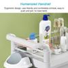 BABYCE Multi-Function Storage Trolley Organizer Cart 2/3 Shelf Beauty Salon Spa Rolling Trolley Cart for Medical, Lab Instrument, Cosmetics & Make-up, Gray (Color : 3 Tier) view 4