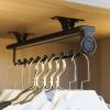 Closet Clothes Hanger Rail, Pull-Out Closet Rod 25-44cm, Adjustable Wardrobe Clothing Rail, Closet Organizer Rack for Pants and Coat, Space Saving and Storage (Size : 30cm/11.8in) view 1