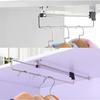 JIAHESHYP Wardrobe Clothes Rail, Wardrobe Chrome Pull Out Retractable Wardrobe Clothes Hanger Rail Towel Coat Racks Closet Rod, Extending Rail, Clothes Storage Rack (Size : 50cm) view 1
