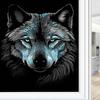 Ferocious Wolf Window Privacy Film 27.6Wx47.2L view 3