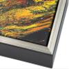 11x16 Canvas Floater Frame Silver Solid Wood Frame Width 1.75 Inches | Interior Frame Depth 1 5/8 Inches | Lumina Contemporary Canvas Frame Complete with Canvas Clips & Hanging Hardware view 4