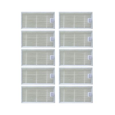EtliN 10 Pcs V50 V55 Robot Vacuum Cleaner Hepa Filter Compatible with Chuwi Ilife V50 Pro V5s V5 Ilife V3s V55 Pro Robotic Vacuum Cleaner Parts