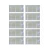 EtliN 10 Pcs V50 V55 Robot Vacuum Cleaner Hepa Filter Compatible with Chuwi Ilife V50 Pro V5s V5 Ilife V3s V55 Pro Robotic Vacuum Cleaner Parts view 1