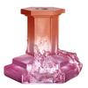 Kosta Boda Rocky Baroque Candlestick Spicy Rose Large view 2