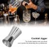 BestAlice 2Pack Jigger for Bartending, Double Cocktail Jigger, Stainless Steel Jigger Measuring Jigger Cup, Silver Wine Jigger Bar Measuring Cup for Home Bar Restaurant Party view 3