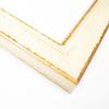 12x18 Frame White Solid Wood Picture Frame Width 1.75 Inches | Interior Frame Depth 0.625 Inches | Dresden Distressed Photo Frame Complete with UV Acrylic, Foam Board Backing & Hanging Hardware view 1