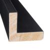 10x16 Canvas Frame Black Solid Wood Floater Frame Width 1.5 Inches | Interior Frame Depth 0.875 Inches | Austin Contemporary Canvas Frame Complete with Canvas Clips & Hanging Hardware view 3