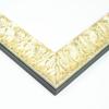 10x13 Frame Silver Solid Wood Picture Frame Width 1.625 Inches | Interior Frame Depth 0.625 Inches | Clodia Ornate Photo Frame Complete with UV Acrylic, Foam Board Backing & Hanging Hardware view 2