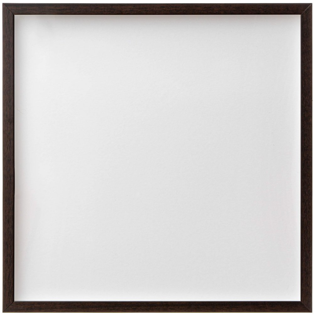 11x14 Shadow Box Brown Walnut Finish Solid Wood Display Frame | 0.875 Inch Moulding Width | 0.875 Inch Rabbet Depth | UV Acrylic Plexiglass, Backing & Hanging Hardware Included
