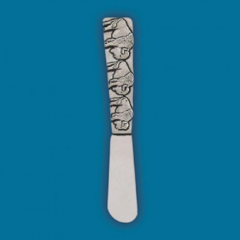 Basic Spirit Spreader Knife, Buffalo, 4.5 Inch Length, Soft Cheese Kitchen Gadgets