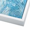 10x21 Canvas Frame White Solid Wood Floater Frame Width 1.75 Inches | Interior Frame Depth 1 7/8 Inches | Malak Contemporary Canvas Frame Complete with Canvas Clips & Hanging Hardware view 4