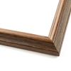 CustomPictureFrames.com 13x7 Frame Brown 60's Wooden Cabinet Solid Wood Picture Frame | 1 Inch Moulding Width | Complete with UV Acrylic Plexiglass, Foam Board Backing & Hanging Hardware view 2