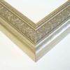 10x8 Frame Silver Solid Wood Shadow Box Width 1.5 Inches | Interior Frame Depth 2 3/8 Inches | Salus Ornate Photo Frame Complete with UV Acrylic, Foam Board Backing & Hanging Hardware view 2