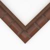 10x11 Frame Brown Bamboo Solid Pine Wood Tones Solid Wood Picture Frame Width 2.75 Inches | Interior Depth 0.625 Inches | Rhodes Frame | Complete with UV Acrylic, Foam Board Backing & Hanging Hardware view 2
