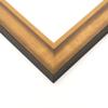 12x9 Frame Gold Solid Wood Picture Frame Width 1.625 Inches | Interior Frame Depth 0.6875 Inches | Brendan Traditional Photo Frame Complete with UV Acrylic, Foam Board Backing & Hanging Hardware view 1