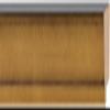 12x9 Frame Gold Solid Wood Picture Frame Width 1.625 Inches | Interior Frame Depth 0.6875 Inches | Brendan Traditional Photo Frame Complete with UV Acrylic, Foam Board Backing & Hanging Hardware view 2