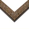 10x18 Frame Brown Solid Wood Picture Frame Width 1.75 Inches | Interior Frame Depth 0.375 Inches | Benton Bronze Bohemian Photo Frame Complete with UV Acrylic, Foam Board Backing & Hanging Hardware view 1