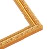 10x43 Frame Gold Ornate Solid Wood Picture Frame | 1.125 Inch Moulding Width | Chadwick Traditional Frame Complete with UV Acrylic Plexiglass, Foam Board Backing & Hanging Hardware view 4