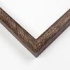 11x13 Frame Wood Tones Solid Wood Shadow Box Width 0.875 Inches | Interior Frame Depth 1 1/16 Inches | Tivon Rustic Photo Frame Complete with UV Acrylic, Foam Board Backing & Hanging Hardware view 2