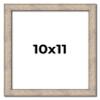 10x11 Frame Brown Solid Wood Picture Frame Width 1 Inches | Interior Frame Depth 0.875 Inches | Manton Rustic Photo Frame Complete with UV Acrylic, Foam Board Backing & Hanging Hardware view 1