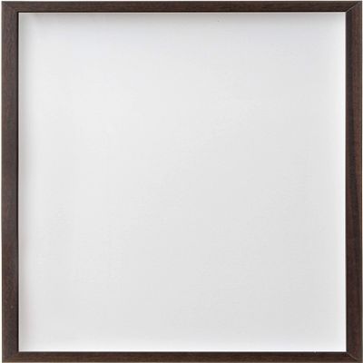 10x23 Shadow Box Brown Walnut Finish Solid Wood Display Frame | 0.875 Inch Moulding Width | 0.875 Inch Rabbet Depth | UV Acrylic Plexiglass, Backing & Hanging Hardware Included