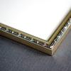 10x12 Frame Ornate Silver Solid Wood Picture Frame Width 1.125 Inches | Interior Depth 0.375 Inches | Willrick Traditional Frame with UV Acrylic Plexiglass, Foam Board Backing & Hanging Hardware view 2