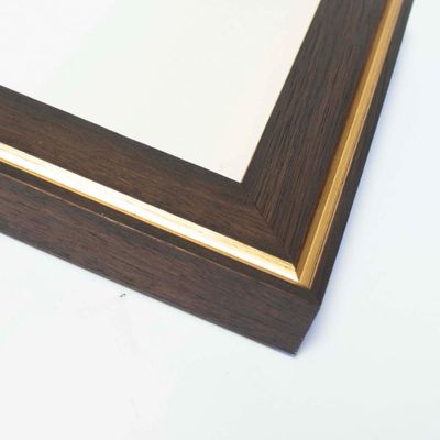 10x17 Frame Wood Tones Solid Wood Picture Frame Width 1.25 Inches | Interior Frame Depth 0.6875 Inches | Jensen Rustic Photo Frame Complete with UV Acrylic, Foam Board Backing & Hanging Hardware