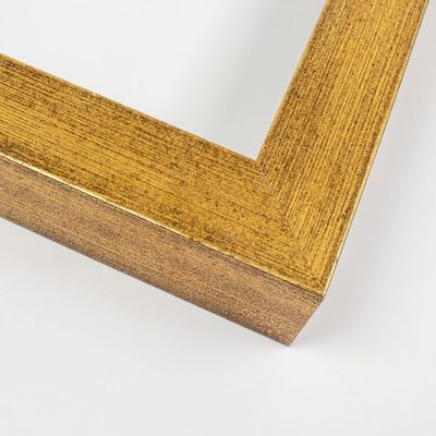 12x18 Frame Gold Solid Wood Shadow Box Width 1.75 Inches | Interior Frame Depth 1 13/16 Inches | Oriana Contemporary Photo Frame Complete with UV Acrylic, Foam Board Backing & Hanging Hardware