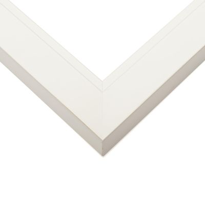 10x15 Frame White Solid Wood Picture Frame Width 1.625 Inches | Interior Frame Depth 0.6875 Inches | Chelsea 0 Photo Frame Complete with UV Acrylic, Foam Board Backing & Hanging Hardware