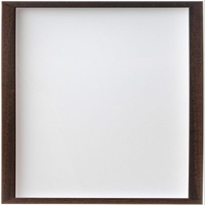 12x9 Shadow Box Brown Walnut Finish Solid Wood Display Frame | 0.875 Inch Moulding Width | 0.875 Inch Rabbet Depth | UV Acrylic Plexiglass, Backing & Hanging Hardware Included