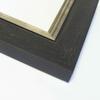 10x14 Frame Black & Gold Solid Wood Picture Frame Width 1.75 Inches | Interior Depth 0.5625 Inches | Nestor Traditional Photo Frame Complete with UV Acrylic, Foam Board Backing & Hanging Hardware view 1